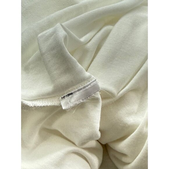 Reiss White Camille Semi Sheer Twin Pocket Top Blouse Viscose Lined EUC Size S - Picture 10 of 11